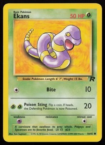 Ekans 56/82 Team Rocket