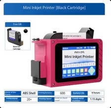 Mini Inkjet Printer Handheld Compact Smart Coding Machine, Production Date Coder
