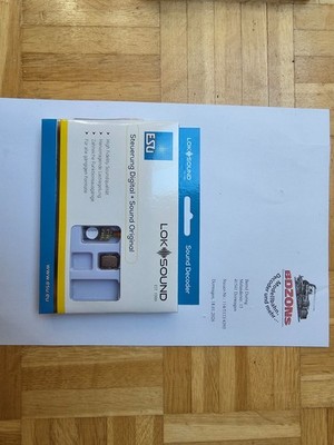 HINSCHAUEN! ESU Loksound 5 MICRO  Decoder 58810 -  8-pin