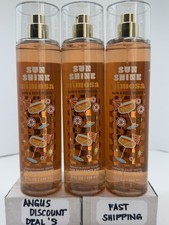 Bath  Body Works 3 PACK SUNSHINE MIMOSA Fine Fragrance MIST 8oz , Sprays New 