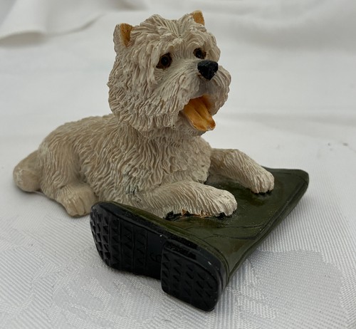 YORKSHIRE TERRIER WITH BOOT ORNAMENT