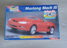 Revell Ford Mustang Mach Iii Deluxe Kit Sealed 125 Model Kit Revell Ford Mustang Mach Iii Deluxe Kit Sealed 125 Model Kit
