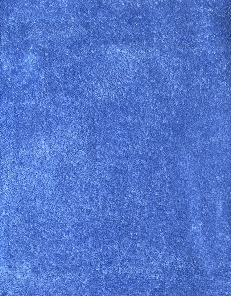 Manta bebé Pottery Barn Piccolo Bambino León suave felpa azul polar Lovey PB Foto 3 de 4