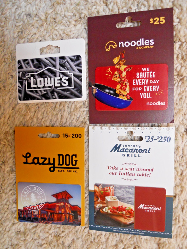 Collectible Gift Cards, new and unused, with backing, no value on cards   (IV)