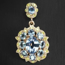 Classically Color Change Alexandrite 4.60Ct 925 Sterling Silver Handmade Pendant