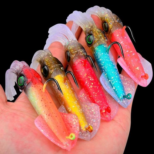 13.5cm Length Fishing Lure PVC Material Artificial Bait Sea Fishing