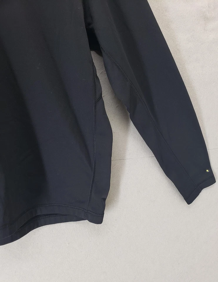 Nike Therma-Fit Men Sweater Large Black Fleece 1/4 Zip Pullover Activewear - Image 4 of 4