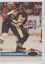 1991-92 Topps Stadium Club Ulf Samuelsson #328 2u3