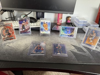 Panini 2024-25 Warriors 7 card  Lot numbered Curry Green Butler Obsidian Mosaic
