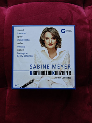 Klarinettenkonzerte (Collectors Edition, von E. Pahud, Sabine Meyer, J. Bliss,