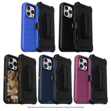 OtterBox Defender Pro Case for iPhone 14 Pro Holster Clip Included