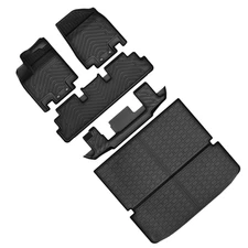 3D Floor Mats + Trunk Mat Cargo Liner Full Set for 22-25 Nissan Pathfinder