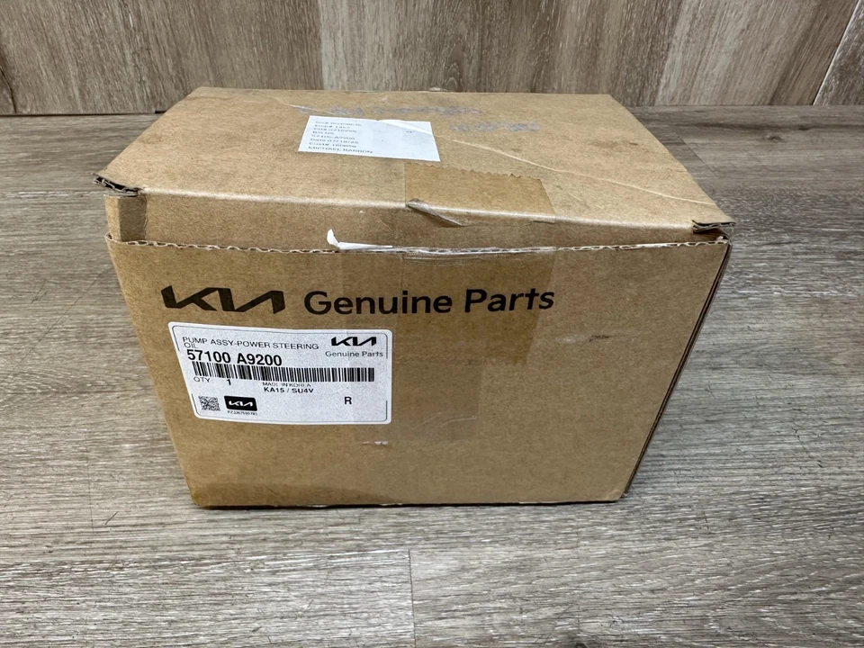 2015-21 KIA SEDONA BOMBA DE DIREÇÃO HIDRÁULICA PEÇA ORIGINAL # 57100-A9200 - Imagem 3 de 4