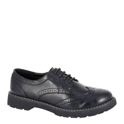Boulevard L 963 flache Brogue-Schnürschuhe für Damen