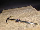 8" Vintage Style Brass Anchor Letter Opener Nautical Desk Accessory — photo 10