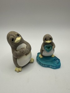 Pair of Quarry Critters Penguin Figures by Second Nature