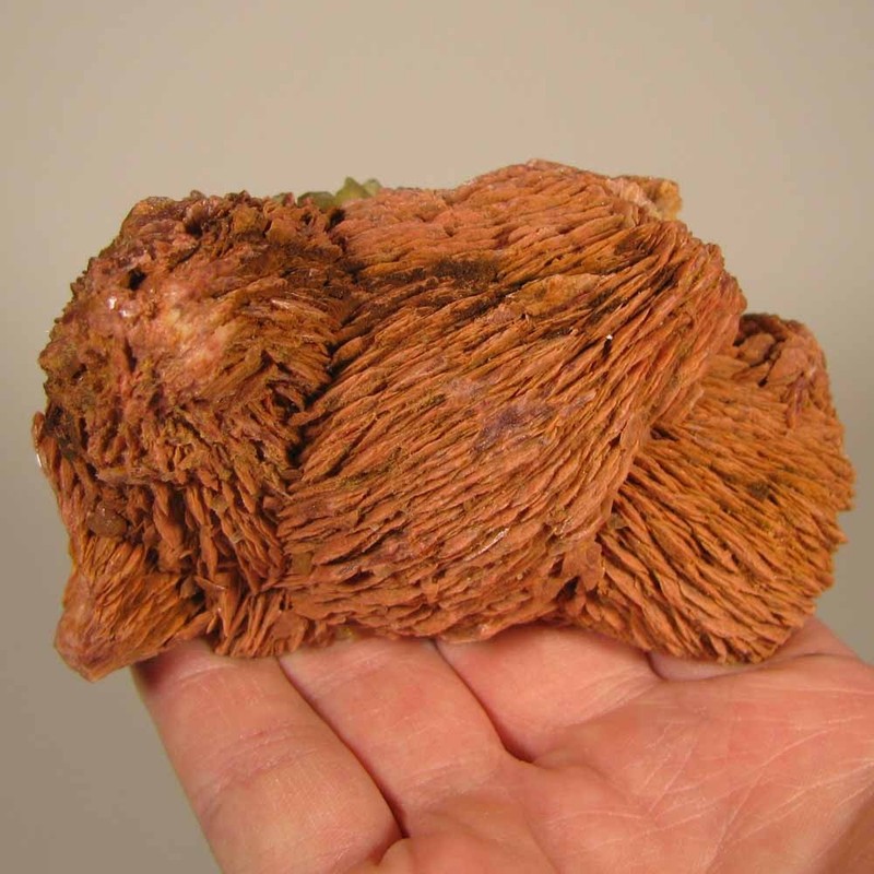 4" Bladed BARITE W/ YELLOW FLUORITE Crystals Cluster - Ahouli, Morocco - 1 lb.