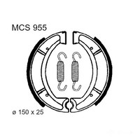 Bremsbacken Hinten TRW MCS955 FüR Yamaha DT 400 MX Bj. 1977-1979