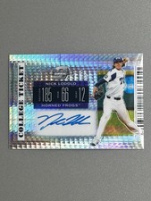 2019 Panini Contenders Optic College Ticket Hyper Prizm /20 Nick Lodolo Auto RC