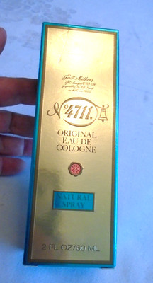 NOS VINTAGE No. 4711 Original Eau Cologne Natural Spray 2 oz Germany Complete