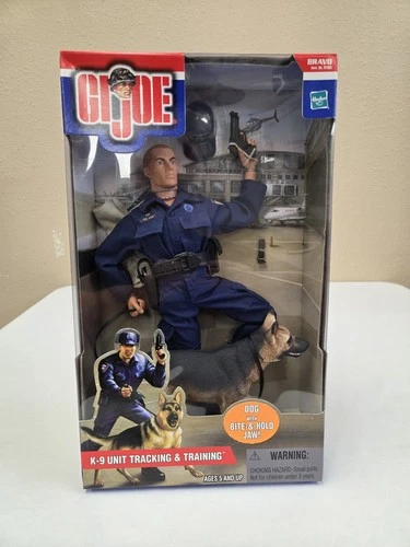 GI Joe K-9 Unit Tracking & Training 1/6 Scale Hasbro 2001