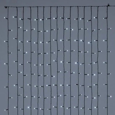 LOTTI IMPORTEX Lotti Tenda Mantello 270 Luci LED Bianco Freddo per Alberi di Natale H210-240cm