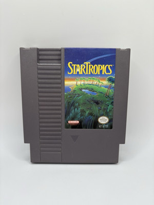 Star Tropics Nintendo Entertainment System 1990 NES Tested Authentic Clean Game