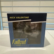 Loot Crate Fallout Screen Shots Nick Valentine figurine, Bethesda from 2017