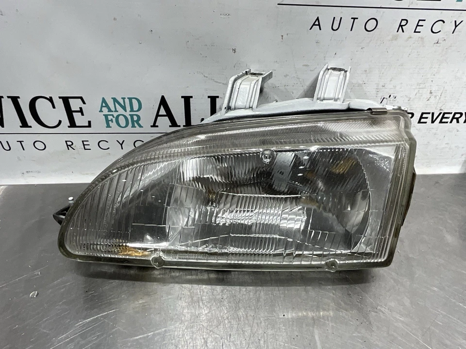 1992-95 Honda Civic OEM Faróis Stanley PAR Esquerda Direita com Canto de Aftermarket - Imagem 2 de 4