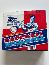 1985 Topps Baseball Cello Box 24 packs Puckett Clemens Gooden McGwire RCs