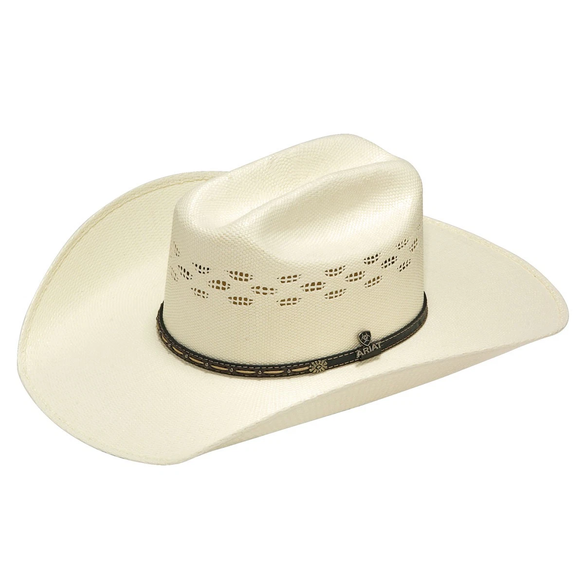 TRURENDI Lot de 2 chapeaux de cowboy en fourrure à large bord avec