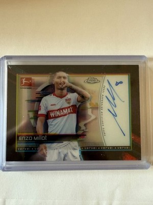 Topps Chrome Bundesliga 24-25 Millot  Stuttgart Verve Autogram