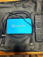 SuperBOX 6th Gen Android 32GB 4320p Wi-Fi Blue Box w/ RC-200 Remote HDMI