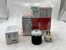 Pass & Seymour L1420-P Turnlok Plug 20 Amp 120/250V, Lot of 10