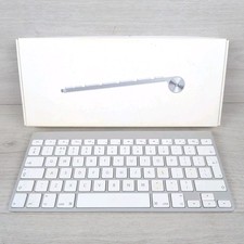 Apple MC184B B Wireless Bluetooth Keyboard Aluminium UK Layout Tested Working