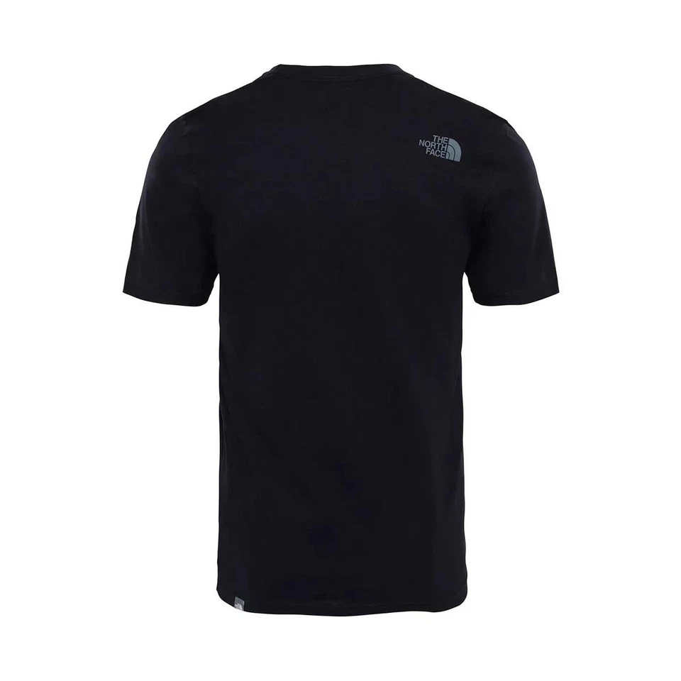 The North Face Men's Short Sleeve Easy Tee T-Shirt Black - Image 3 of 3