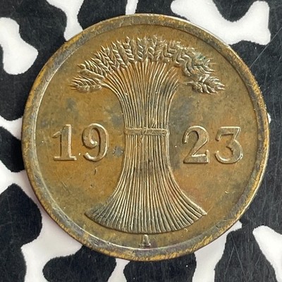 1923-A Germany 2 Pfennig Lot#C3941