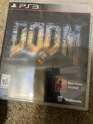 Authentic & Tested Doom 3 BFG Edition - Sony PlayStation 3, Cib, Works, Read