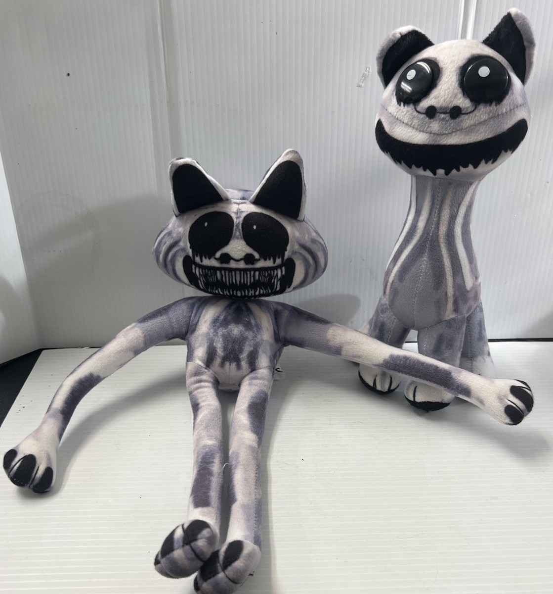Lot Of 2 ZOONOMALY Horror Cat Plush Doll Game Figure Stuffed Toy