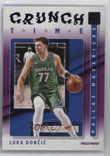 2021-22 Panini Donruss Crunch Time Press Proof Purple Luka Doncic #5 1j69