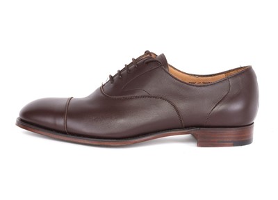 JOSEPH CHEANEY DREBY SHOES Alfred II truffle brown handmade England 10 G