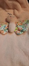 Carters Pink Floral Butterfly Lovey Plush Security Blanket 2020 Just One You
