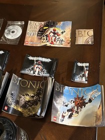 Lego Bionicle LOT, 4/6 Toa Nuva (Gen 2), 2 Bohrok, 3 Turaga, 2 Nui-Rama + Masks