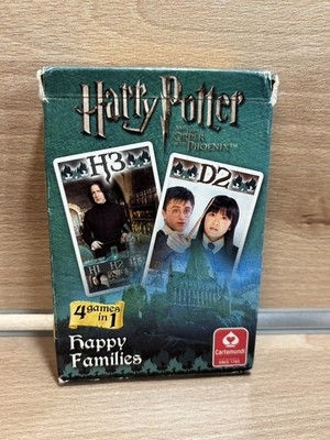 Harry Potter Quartett TM & Warner Bros Spielkarten