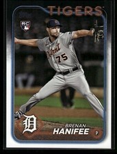 2024 Topps #369 - Brenan Hanifee - Detroit Tigers Rookie Baseball Card RC