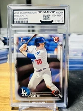 2016 Bowman Draft Will Smith 1st Bowman #BD-84 GMG Graded 10 Gem Mint 💎 Rookie
