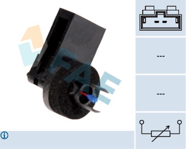 Sensor Innenraumtemperatur FAE 33516 FüR Skoda 6N2 VW Seat 1J1 1J2 Passat Audi 4-image