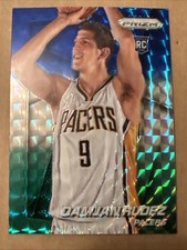 2014-15 Panini Prizm - Damjan Rudez #294 Blue & Green Mosaic Prizm (RC)