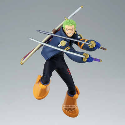 Roronoa Zoro Battle Record Collection Egg Head One Piece Banpresto Anime Figur