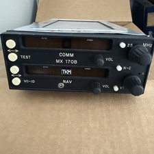TKM MX-107B Nav/Com 14V Working As Removed With Tray